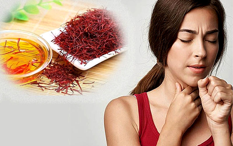 Hướng dẫn sử dụng tỏi, Saffron giúp giảm đau họng hiệu quả nhất